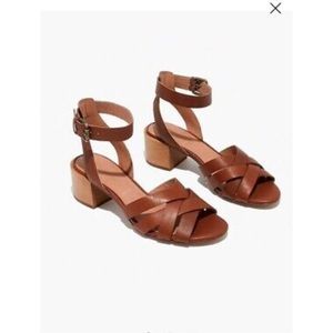 madewell Lucy wood block heel sandals